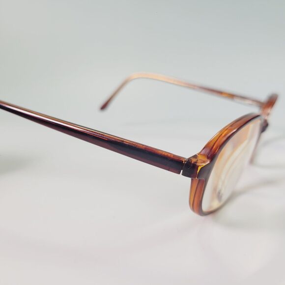 Modern Optical Ralph Brown 56-17 140 full rim eyeglasses full rim frame - Picture 9 of 10
